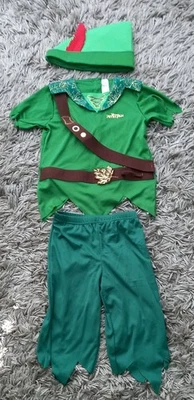 Disney Peter Pan Fancy Dress Costume Age 7-8 Years - Image 1 of 4