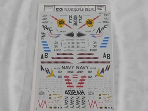 1/72 Micro Scale Decals 72162 A-7 A/D/E Colorful Corsairs II VA-93 56 25 NEW - Picture 1 of 1