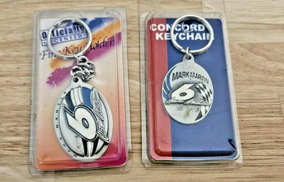 Mark Martin #6 Fine Pewter Key Chains Roush Racing Set of 2 New Key Chains - Image 1 of 4