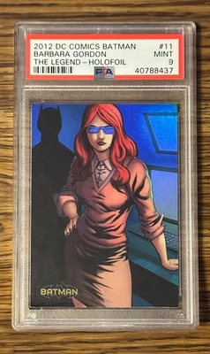 2012 DC COMICS CRYPTOZOIC BATMAN THE LEGEND BARBARA GORDON HOLOFOIL PSA 9 POP 1! - Image 1 of 2