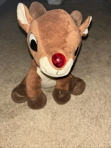 Rudolph The Red Nosed Reindeer Plush Needs Batteries  - Bild 1 von 4