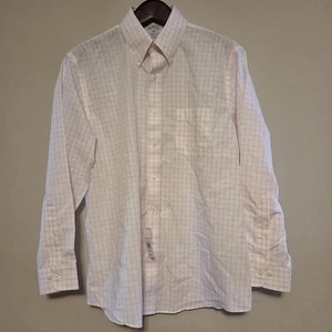 Brook Brother Damen Hemd 16-32/33 weiß rosa kariert Baumwolle Regular - Bild 1 von 12