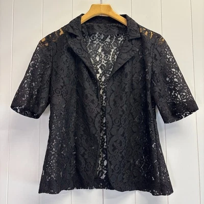 Chaqueta ligera sin marca para mujer Whimsigoth encaje bruja vampiro talla M gótica Foto 1 de 4