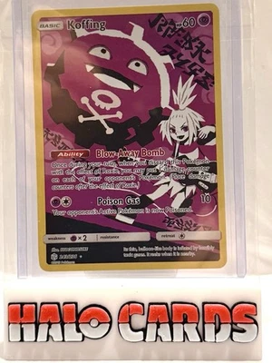 PACK FRESH Koffing (Secret) 243/236 Sm-Cosmic Eclipse Holo G - Image 1 of 2