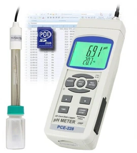 Medidor de pH de mano para valor de pH, Redox y temperatura - Imagen 1 de 2