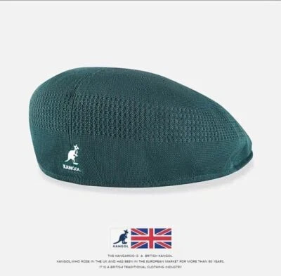 Kangol Boina Transpirable Sombrero Verano Newsboy Tejido Gorras Planas Informal Hombres Mujeres EE. UU. Foto 1 de 4