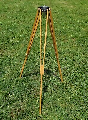 David White Surveyor Surveying Wood Tripod Stand * For Model L6-20 Transit Level • 120$