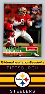 SkyBox Impact #136 Steve Young 1995 - Foto 1 di 2