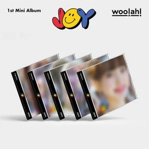 WOO!AH! 1st Mini Album JOY Jewel Random Ver. CD+12p P.Book+Folded Card+Photocard - Imagen 1 de 6