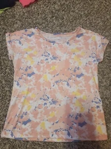 Love Republic Pink Tie-Dye Short-Sleeve Top Size L (14/16) - Picture 1 of 3