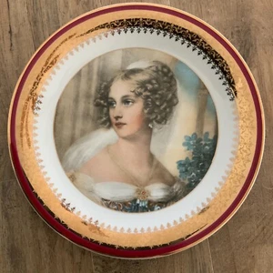 JOHANN ENDER NATALIA POTOCKA LARGE 12.5" DECORATIVE WALL PLATE-VINTAGE-POLAND - Picture 1 of 7