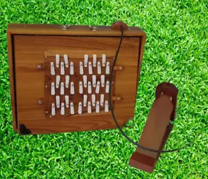 Large 36 Keys Shruti Box, (17"X14"X3") Special 3 Set Reeds, Key - C To B 440hz - Picture 1 of 1