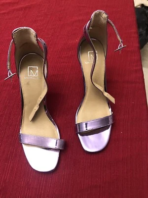 Material Niña Mujer Blaire6 Punta Abierta Formal Correa de Tobillo, Espejo Lila, Talla 8.5 Foto 1 de 4