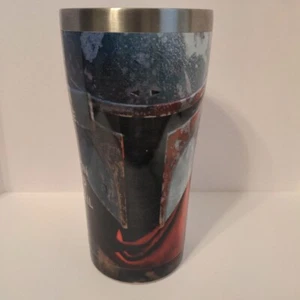 Star Wars Mandalorian Boba Fett Tervis Womp Rat Tail 20oz Stainless w/ Lid New - Picture 1 of 6