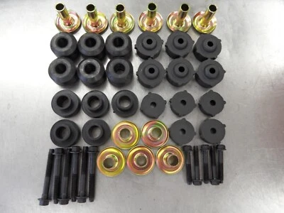 NUEVO KIT DE MONTAJE DE CARROCERÍA JEEP TJ WRANGLER CON PERNOS DE BRIDA GRADO 8 1997-2006  Foto 1 de 4