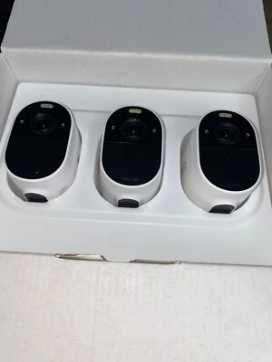  Arlo Arlo VMC3030-100NAS Wireless Indoor/Outdoor 3 Spotlight Security Camera - Image 1 of 3