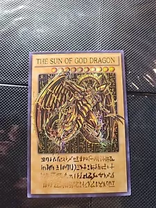 The Winged Dragon Of Ra Egyptian God Cards Card Holo Anime Yugioh Alt Art Rare - Picture 1 of 2