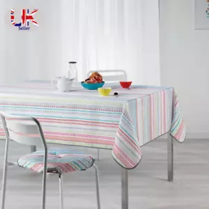 Asientos de mantel con patrones premium 4-6 protector de mesa limpia para limpiar 132x178 cm - Imagen 1 de 7