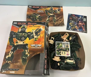 Mega Bloks 9343- Transforming Blok Bots Commander (Incomplete) - Picture 1 of 9