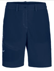 Salewa - Pantalones cortos secos Isea para mujer Reino Unido 10, 12 16 azul marino senderismo exterior - Imagen 1 de 5