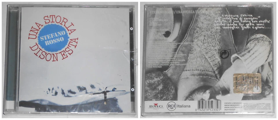 STEFANO ROSSO UNA STORIA DISONESTA CD 2002 SIGILLATO  SEALED - Immagine 1 di 1