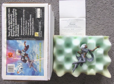 1997 NIB MINT MARVEL STORM SCULPTURE HANGING ORNAMENT FIGURE DEAN MUSSON /2500 - Изображение 1 из 4