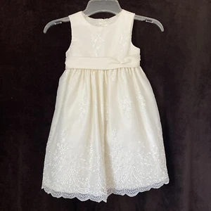 AMERICAN PRINCESS GIRLS FORMAL/PARTY DRESS IVORY Size 4 - Picture 1 of 7