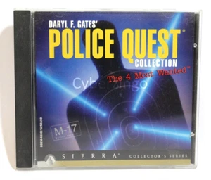 Juego de computadora Daryl F Gates Police Quest CD-ROM de colección 1995 seminuevo - Imagen 1 de 4