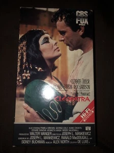 Cleopatra (VHS) 2 Tape Edition. Elizabeth Taylor Richard Burton - Picture 1 of 5