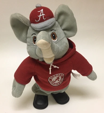 Alabama Crimson Tide Big Al Plush Toy Figure Vintage~Roll Tide! Cover