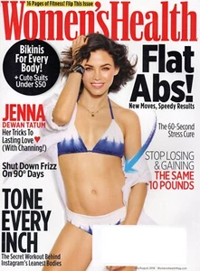 WOMEN'S HEALTH Magazine July 2016 Jenna Dewan Tatum Zac Efron Flat Abs! - Imagen 1 de 4