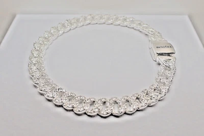 Auténtico Pandora #593008C01-16 cm Pavé atemporal Pulsera de Cadena con Circonita Transparente Foto 1 de 4