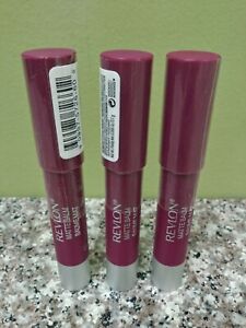 3 ~ Revlon Matte Balm Lipstick Lipcolor Crayon 260 Passionate Brand New Sealed