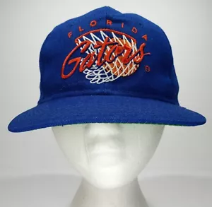 VTG 90s Florida Gators Basketball Hoop - Collegiate Licensed SnapBack Hat Cap VG - Picture 1 of 13