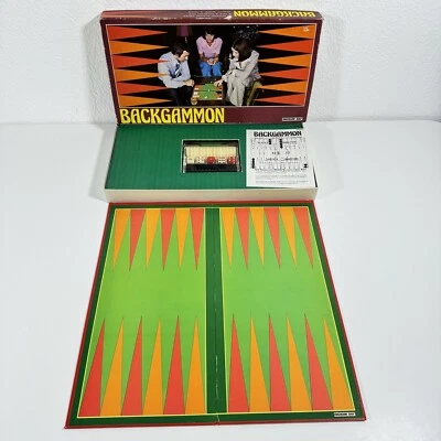 Vintage Backgammon Game 1970s Ingham Day Boxed & Complete - Image 1 of 4