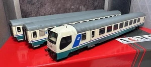 ACME set Intercity con PILOTA Z1 fascia blu ELABORAZIONE H0 1:87 LEGGERE! - Afbeelding 1 van 6