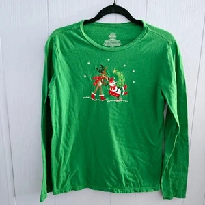No Brand Embelished Christmas T-Shirt Gr. Large (12-14) Urlaub Festlich Freizeit - Bild 1 von 4