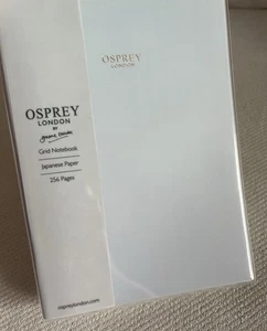 A5 Soft Cover 256 Pages Japanese Paper GRID Notebook by Osprey London - Picture 1 of 11