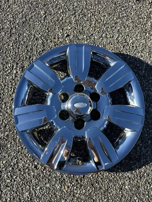 09-12 Ford F150 18” Chrome Clad Wheel Cladding Hubcap Wheel Skin Glue On Blemish - Image 1 of 4