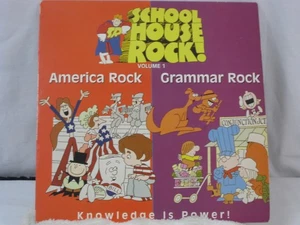 School House Rock 2 disc lot America & Grammar G+/VG+/VG+ - Imagen 1 de 2