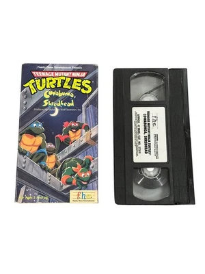Teenage Mutant Ninja Turtles Cowabunga Shredhead VHS 1989 Animation FHE TMNT - Image 1 of 2