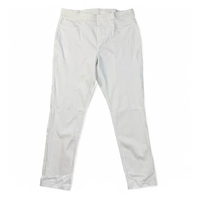 Pantalones capri de mezclilla blancos No Nonsense para mujer talla S bolsillos traseros elásticos Foto 1 de 4