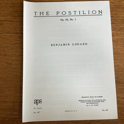 Postilion~Godard~Progressive 600 Series Compositions~687~Art Publication Society - Image 1 of 3