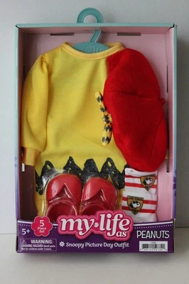 my life as - Snoopy picture day outfit - nuevo en paquete - se adapta a muñecas de 18" Foto 1 de 4