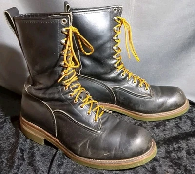 Vintage Red Wing 919 Lineman Boots Size 10 E - Image 1 of 4