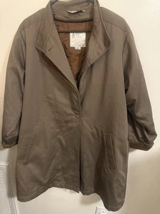 Trench donna vintage Londra nebbia taglia 14 - Foto 1 di 2