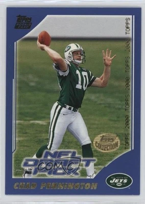 2000 Topps NFL Draft Pick Topps Collection Chad Pennington #387 Rookie RC - Image 1 of 2