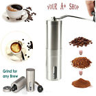 Portable Manual Coffee Grinder Detachable With Ceramic Burr Bean Mill Stainless photo