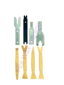 Windshield, Window Crank Door Handle Remover Tool Body Panel Clip Plus Trim Kit - Picture 1 of 6
