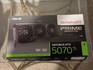 ASUS Prime GeForce RTX 5070 Ti 16GB GDDR7 NVIDIA Graphics Card SFF Ready - Picture 1 of 3